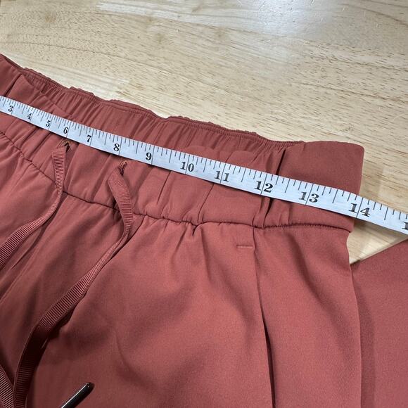 Lululemon On The Fly 7/8 Pant Rustic Clay Women's Sz 4 Excellent Used Condition - Picture 9 of 11